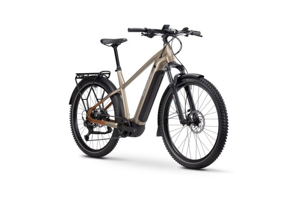 Haibike Trekking 6.5 - 600 Wh - 27,5 Zoll - Diamant - 2026 - toffee/sand/silver glänzend