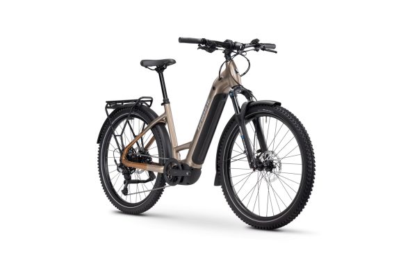 Haibike Trekking 6.5 - 600 Wh - 27,5 Zoll - Tiefeinsteiger - 2026 - toffee/sand/silver glänzend