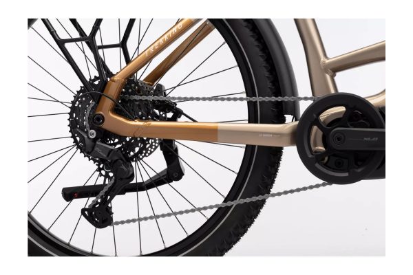 Haibike Trekking 6.5 - 600 Wh - 27,5 Zoll - Tiefeinsteiger - 2026 - toffee/sand/silver glänzend