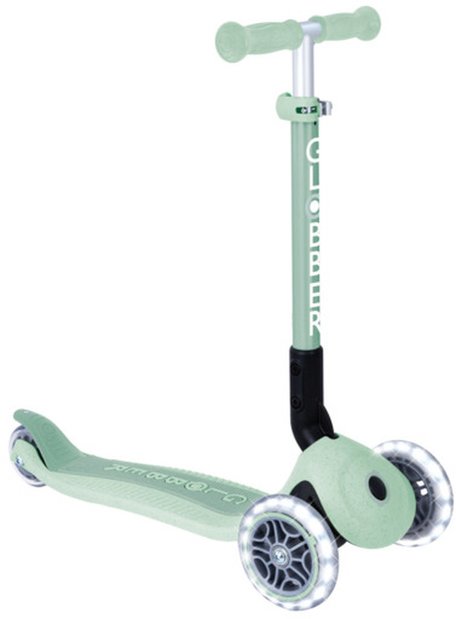 Globber Junior Foldable Lights Eco, mit Leuchtrollen