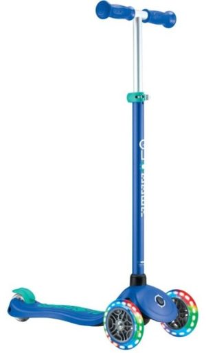 Globber Primo Plus Lights, mit Leuchtrollen inkl. Helm