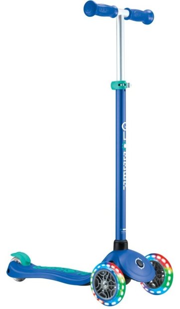 Globber Primo Plus Lights, mit Leuchtrollen inkl. Helm