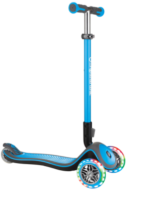 Globber Elite Deluxe Lights, mit Leuchtrollen