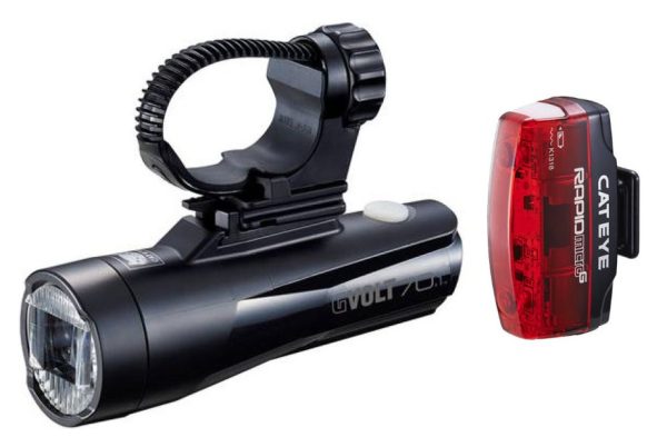 Cateye GVolt 70.1 / Micro G Beleuchtungsset