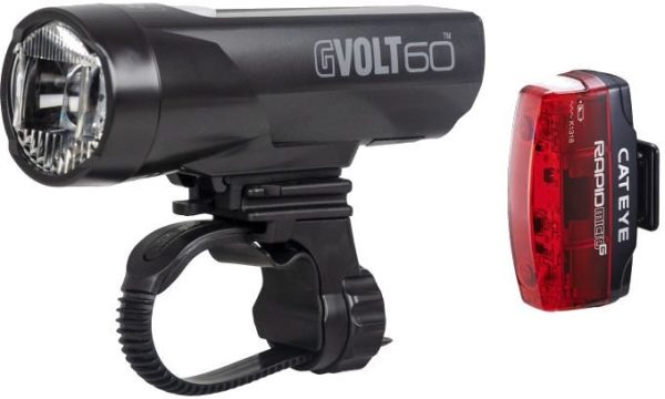 Cateye GVolt 60 / Micro G Beleuchtungsset