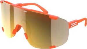 POC Devour WF - Fluo. Orange Translucent/Clarity Road/Gold