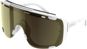 POC Devour Glacial - Hydrogen White/Clarity Universal/Sunny Gold