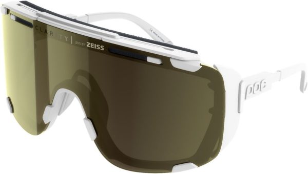 POC Devour Glacial - Hydrogen White/Clarity Universal/Sunny Gold