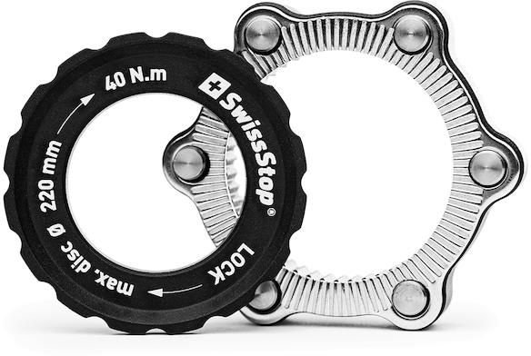 SWISSSTOP Adapter Centerlock auf 6-Loch
