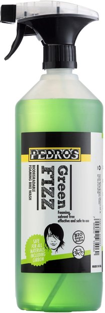 PEDROS Fahrradreiniger Green Fizz, Sprühflasche - 1000ml