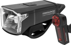 Trelock LS 440 Lighthammer / LS 740 Vector USB Beleuchtungsset StVZO