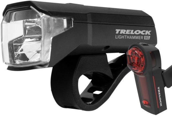 Trelock LS 480 Lighthammer / LS 740 Vector USB Beleuchtungsset StVZO