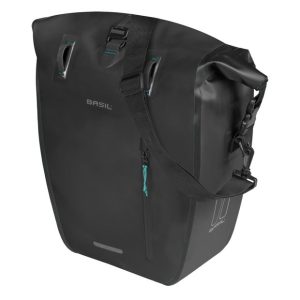 Basil Einzelpacktasche Rivo M MIK Hooks 25-31L