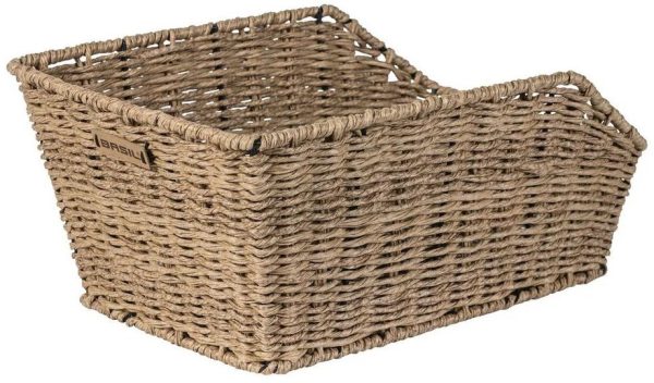 Basil Hinterradkorb Cento Rattan Look
