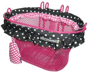 Basil Vorderrad-Kinderkorb Jasmin Baboushka, engmaschig