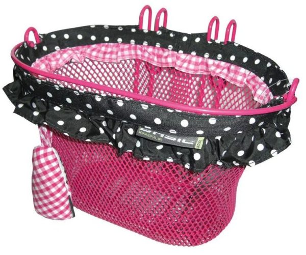Basil Vorderrad-Kinderkorb Jasmin Baboushka, engmaschig