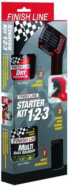 Finish Line Starter Kit 1-2-3 Grunge Brush Combo 2