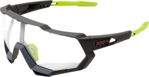 100 Percent Speedtrap Soft Tact Cool Grey / Photochromic Lens