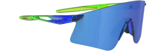 Rudy Project Astral X Multilaser Blue - Crystal Blue / Green Fluo Gloss
