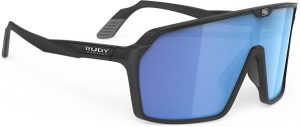 Rudy Project Spinshield Black Matte - Multilaser Blue
