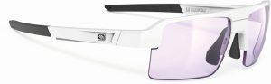 Rudy Project Sirius White Gloss - ImpactX 2 Photochromic Laser Purple