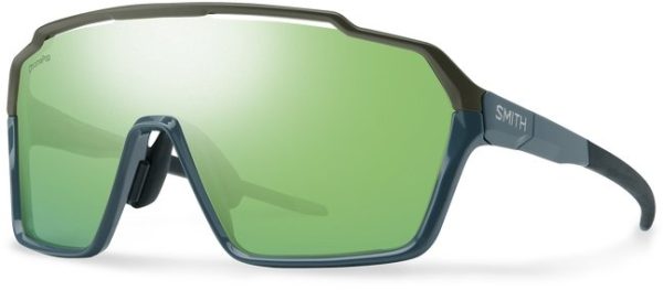 Smith Shift XL MAG Stone - Moss - ChromaPop Green Mirror