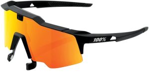 100 Percent Speedcraft Air soft tact black / Red Multilayer Mirror Lens