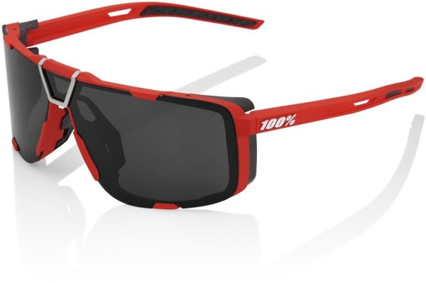 100 Percent Eastcraft Soft Tact Red / Black Mirror Lens