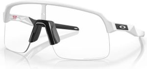 Oakley Sutro Lite Matte White/Clear To Black Iridium Photochromic