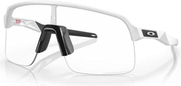 Oakley Sutro Lite Matte White/Clear To Black Iridium Photochromic