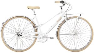 Creme Caferacer Lady Solo - 28 Zoll - Trapez