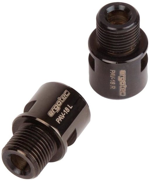 Ergotec Pedalachsverlängerung - Paar 9/16"
