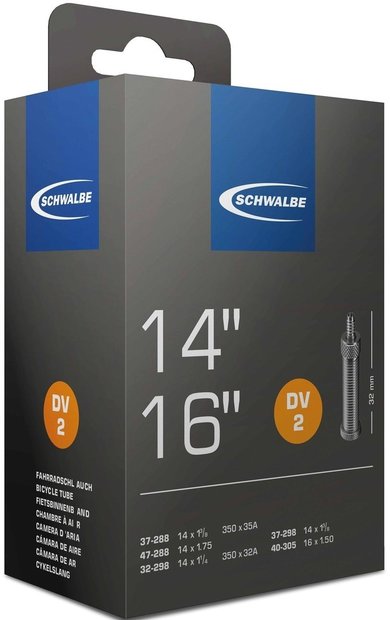 4026495099868 Schwalbe DV2 Schlauch 14/16 Zoll - 32 mm
