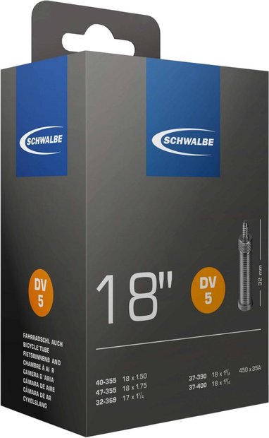 Schwalbe AV5 Schlauch 18 Zoll - 40 mm