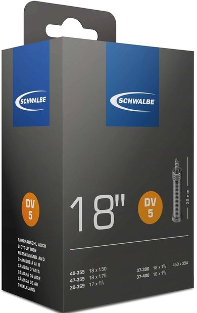 4026495100083 Schwalbe DV5 Schlauch 18 Zoll - 32 mm