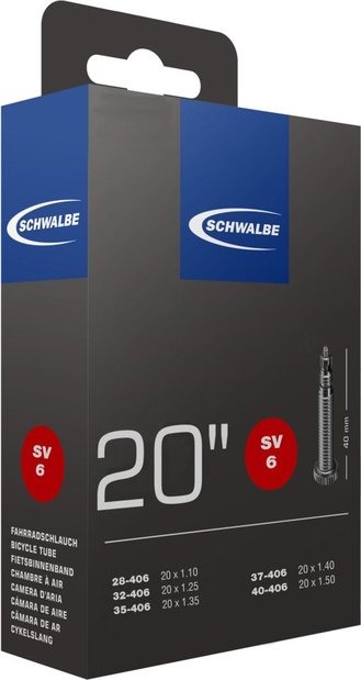 4026495100144 Schwalbe SV6 Schlauch 20 Zoll - 40 mm
