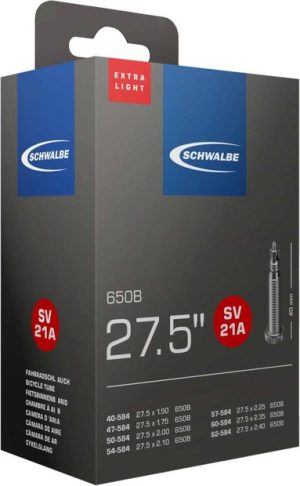 Schwalbe SV21A Extra Light Schlauch 27,5 Zoll - 40 mm