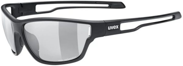 Uvex Sportstyle 806 V Black Matt / Mirror Smoke