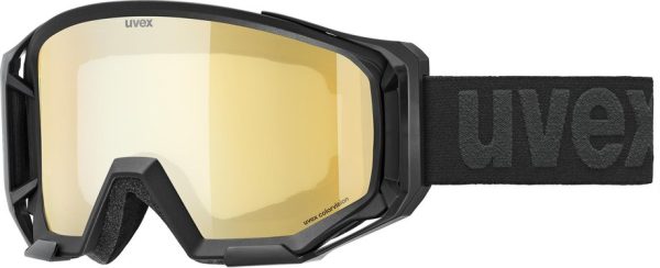Uvex Athletic CV Black Matt Sl / Gold-Yellow