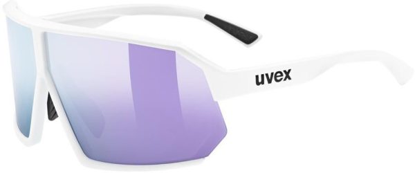 Uvex Sportstyle 237 White Matt / Mirr. Lav
