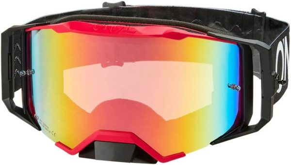 O'Neal B-33 Goggle Hexa black/red - radium red