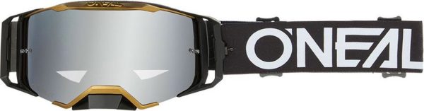 O'Neal B-33 Goggle Hexa black/gold - silver mirror