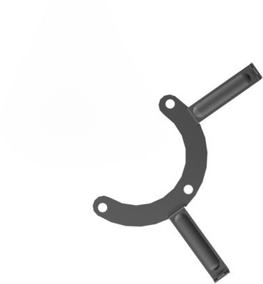 Cube ACID Kettenschutz IC 3.0 Hybrid Tiefeinsteiger Montageplatte