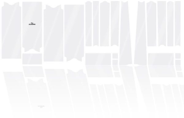 Unleazhed Rahmenschutzfolie Gravelbike BPG01 clear glossy