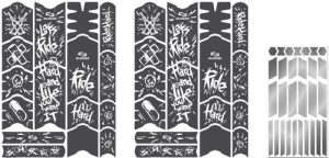 Unleazhed Rahmenschutzfolie Kids BPK01 Ride It white matt