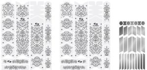 Unleazhed Rahmenschutzfolie Kids BPK01 Filigree black matt