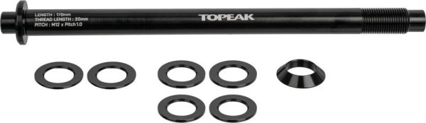 4710069713846 Topeak Steckachse für Zi:RAK Gepäckträger M12x1,0mm