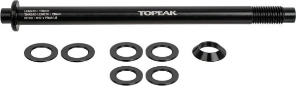 4710069713853 Topeak Steckachse für Zi:RAK Gepäckträger M12x1,5mm