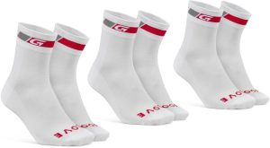 GRIPGRAB Classic Regular Cut Sommer Socken 3er-Pack