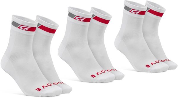 GRIPGRAB Classic Regular Cut Sommer Socken 3er-Pack